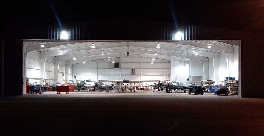Night hangar