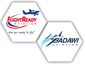 Flight Ready Aviation and BadAwi Aviation logos